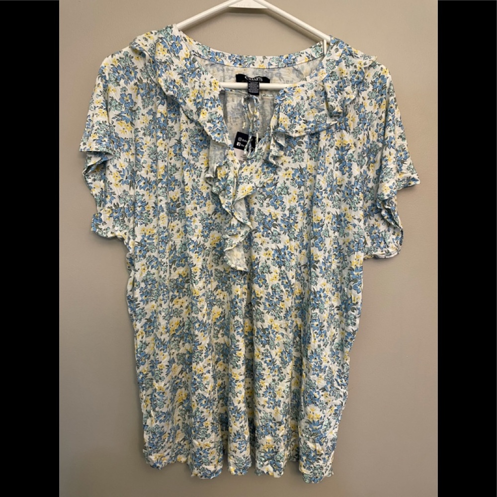 Chaps floral shirt